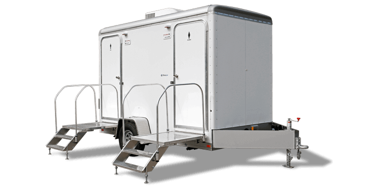 Luxury Restroom Trailer Rentals Lansing MI